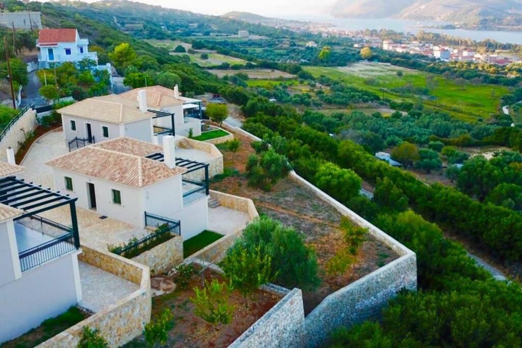 Peaceful House With An Awesome View Villa Khelmata Exterior photo